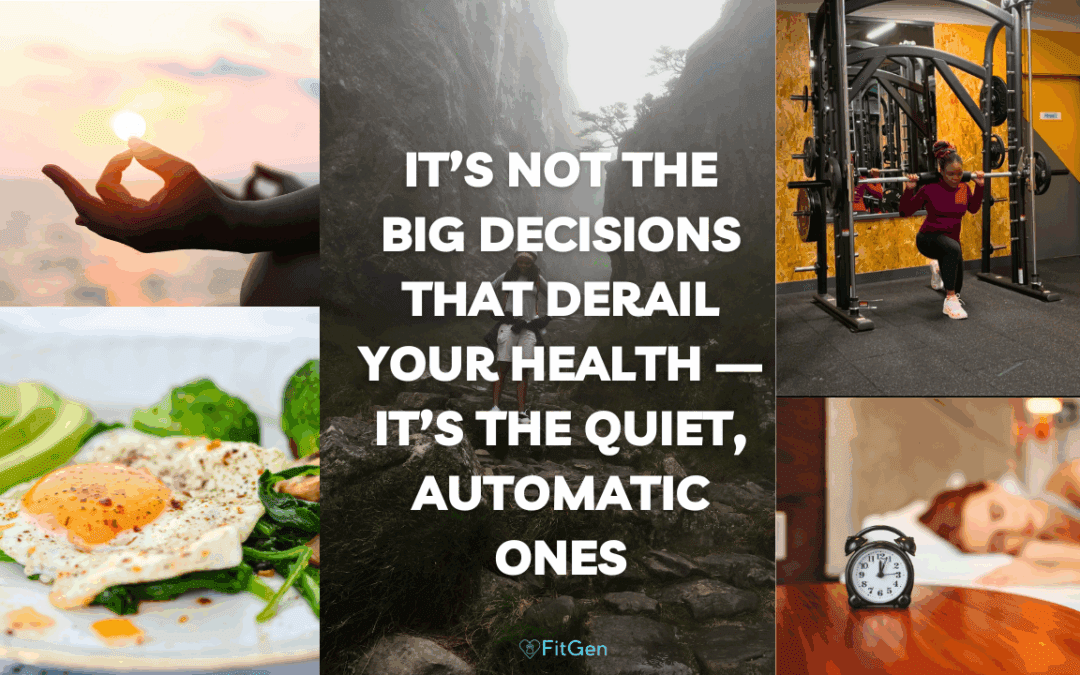 Fitness, Daily habits and wellness routines